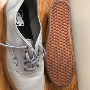Vans, Grey, Gum Sole, 11.5